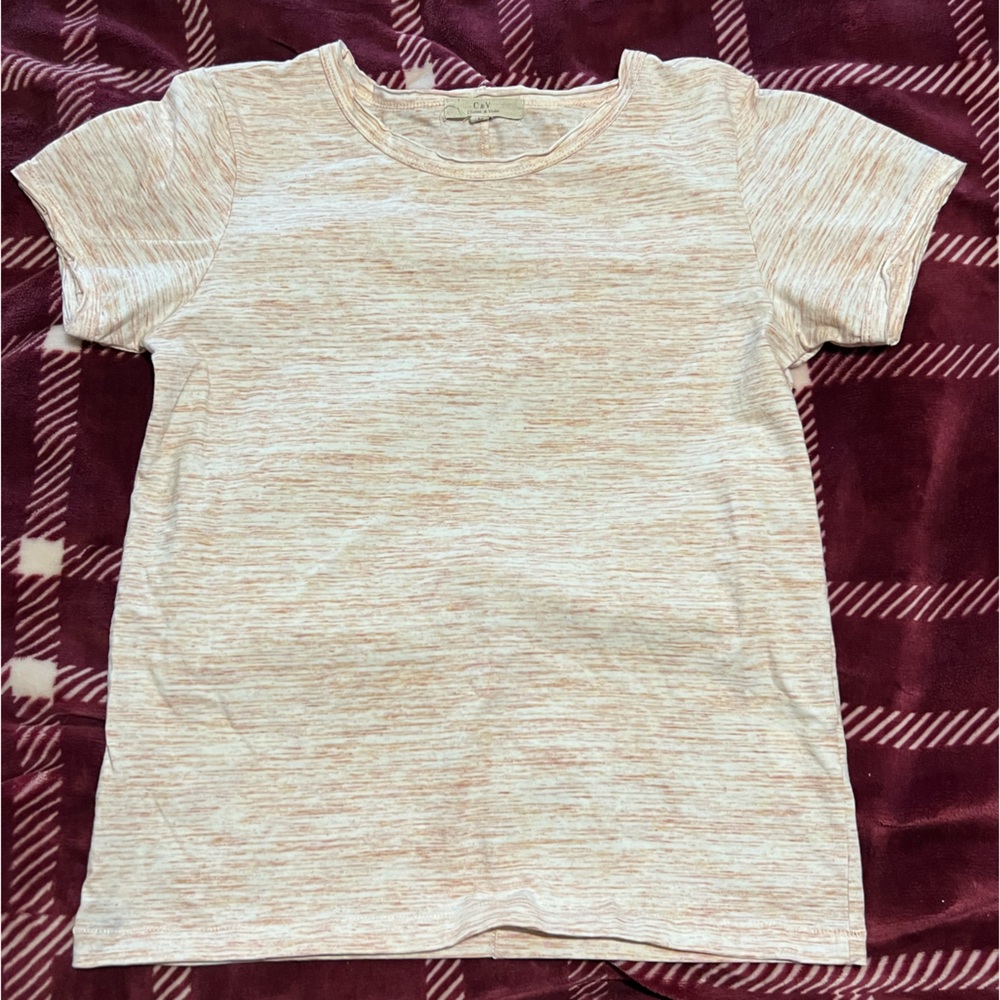 Pink and White T shirt